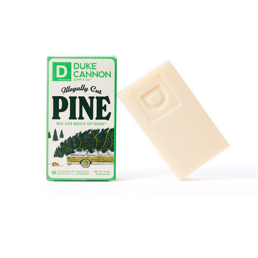 Duke Cannon Holiday Pine Holiday Pine Scent Bar Soap 10 oz 1 pk