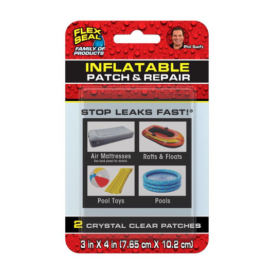 Flex Seal Family of Products Inflatable Patch & Repair 3 in. H X 4 in. L