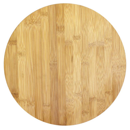 LAZY SUSAN BAMBO BRN 14"