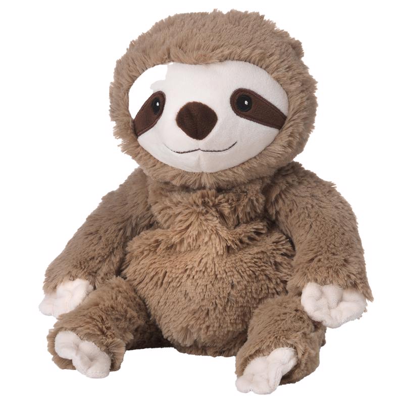Warmies Sloth Stuffed Animals Brown/White