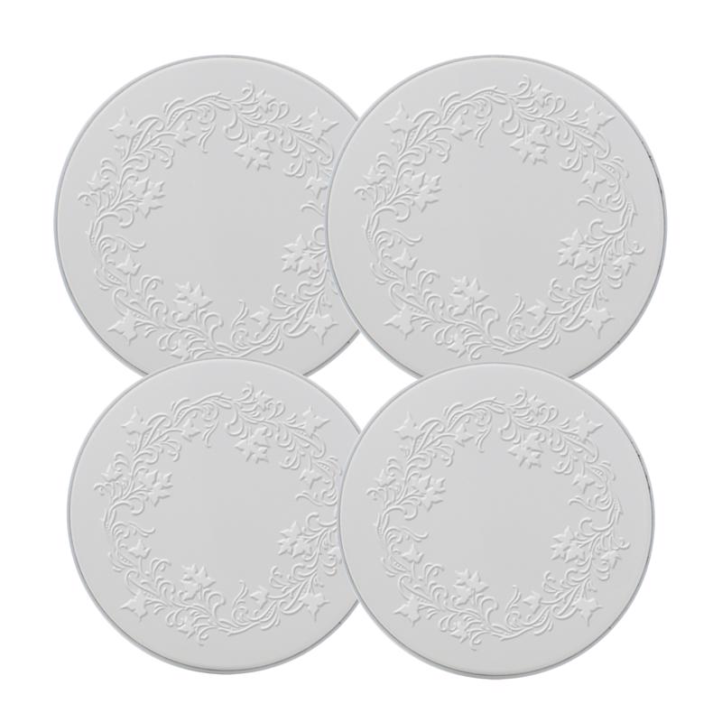 BRNR CVR ST SS WHT 4PC