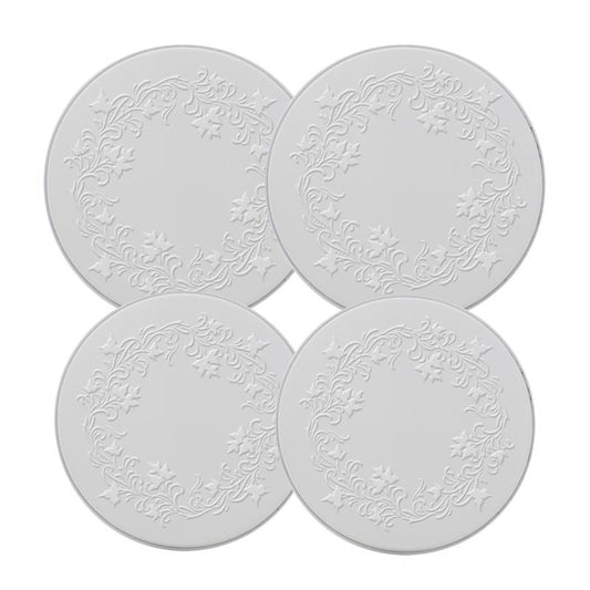 BRNR CVR ST SS WHT 4PC