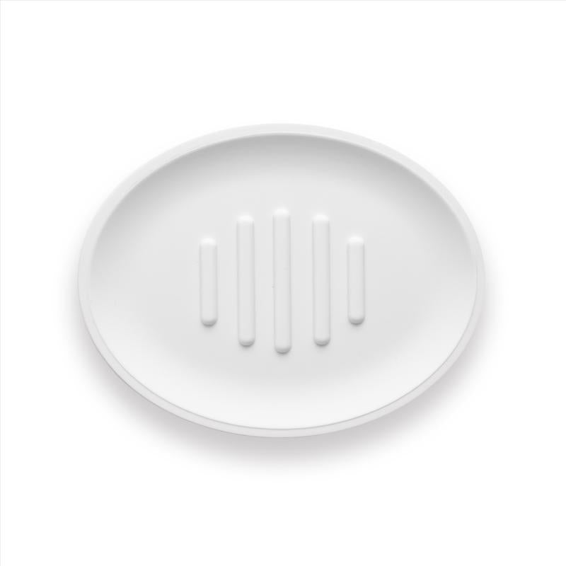 SOAP DISH BELIZE WHT