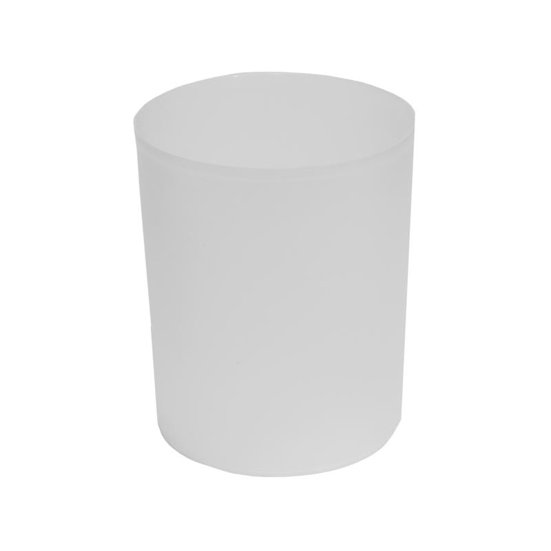 WASTEBASKET 10L WHT STTE