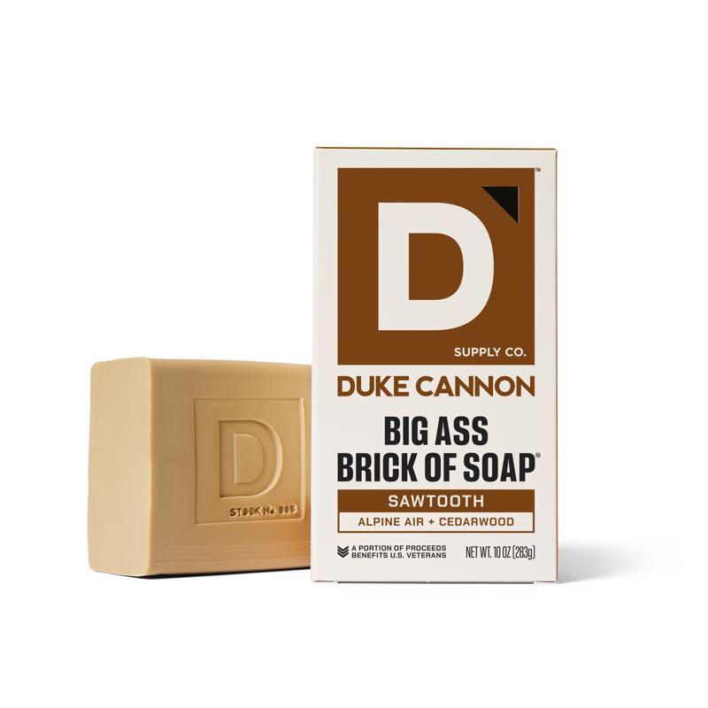 Duke Cannon Sawtooth Alpine Air + Cedarwood Scent Shower Soap 10 oz 1 pk