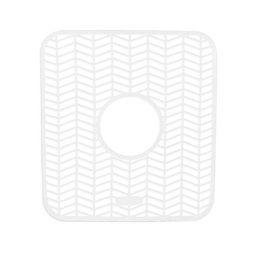 SINK MAT SILICON WHT 14"
