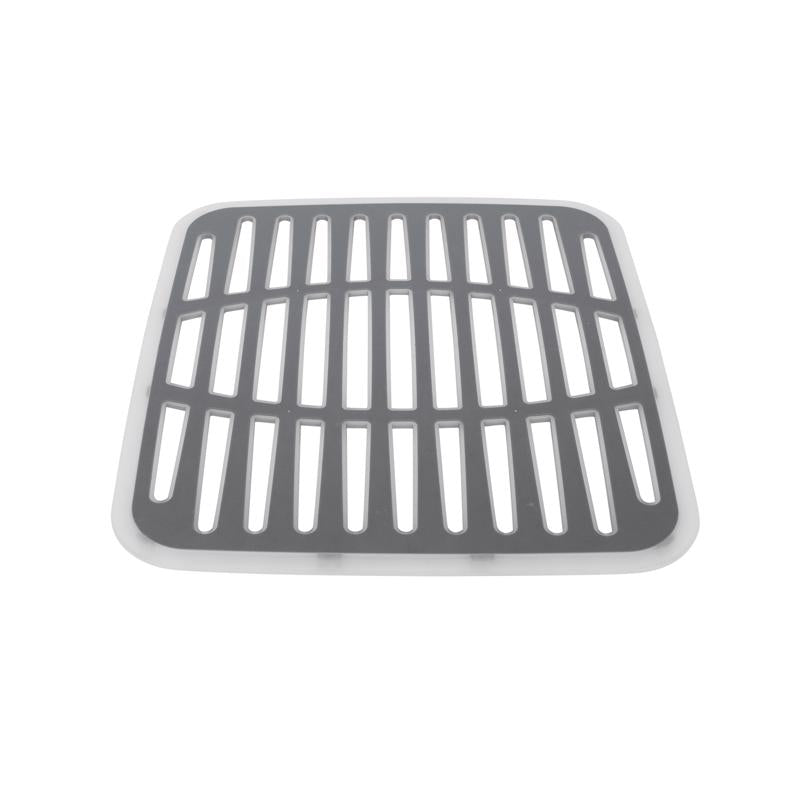 SINK MAT GRY 13"X11"