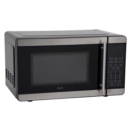 MICRWV BLK/SLV 0.7CU.FT.