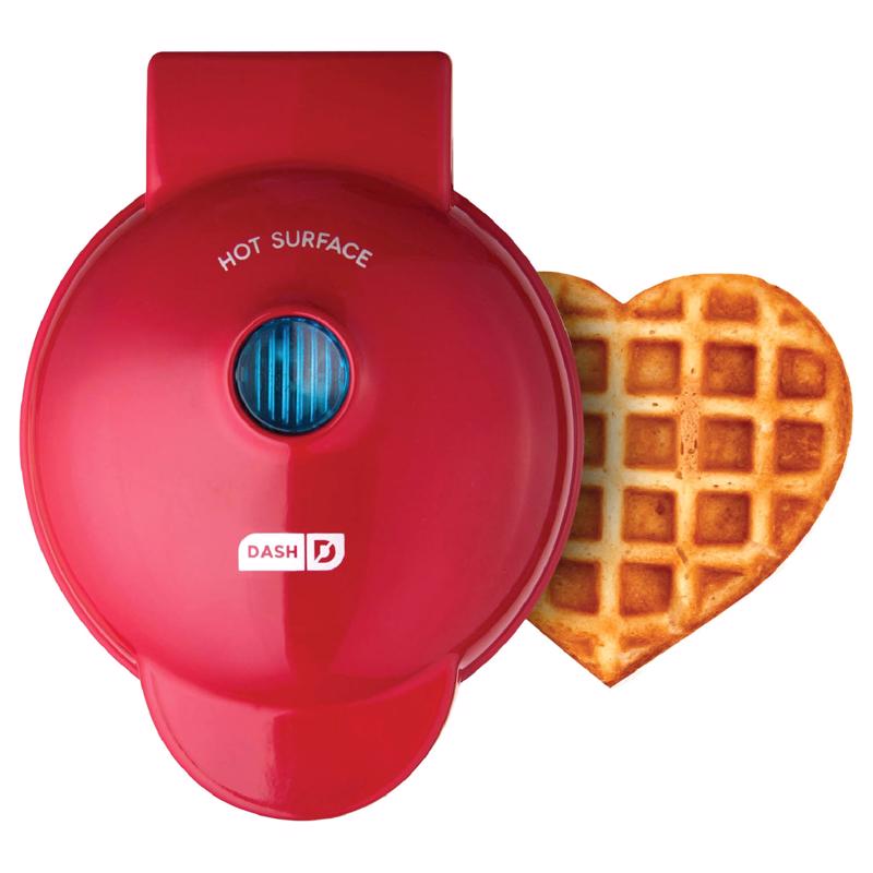 WAFFLE MKR AL RD 4"
