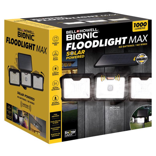 SECURITY LIGHT 1000L BLK