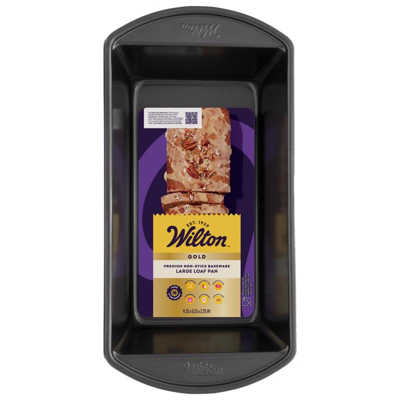 LOAF PAN STL BLK 5X9"