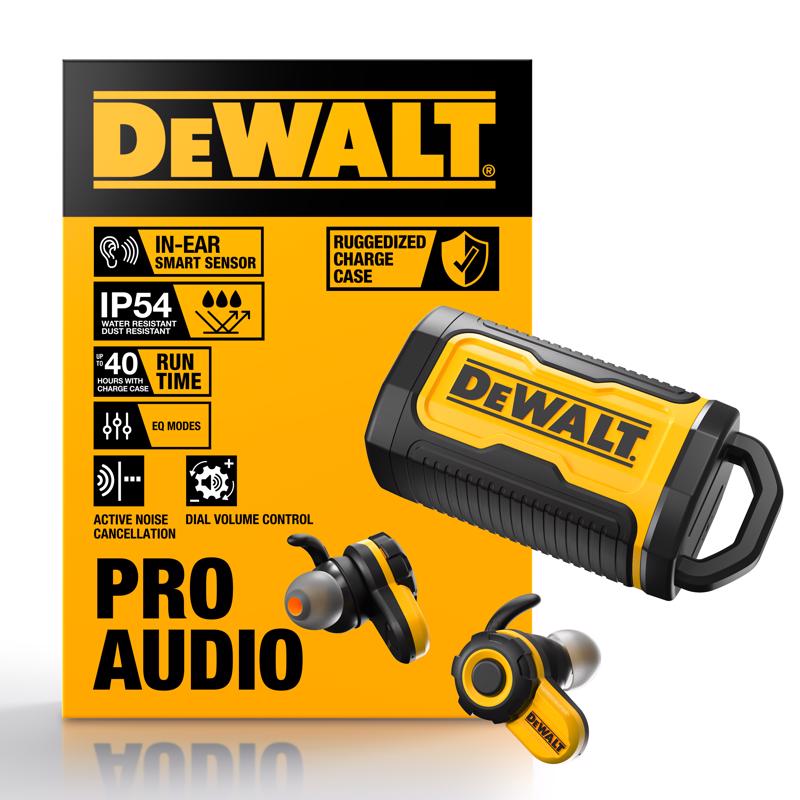 DeWalt Wireless Bluetooth Earbuds w/Charging Case