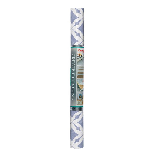 SHELF LINER BLU 9'X18"