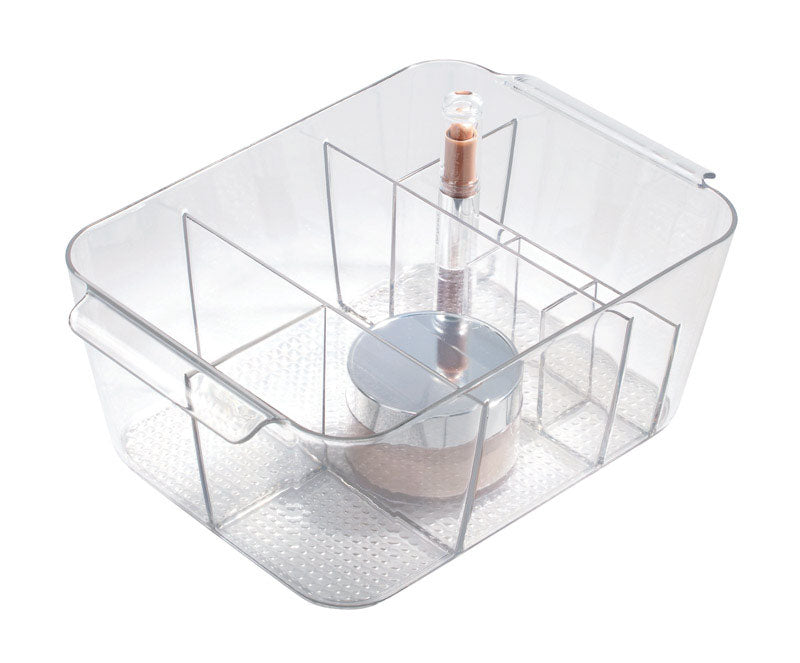 COSMETIC ORGNIZR CLEAR