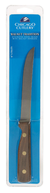 KNIFE UTILITY SS BRWN 6"