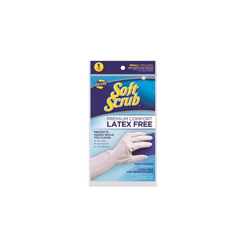 CLN GLOVE VL S WHT