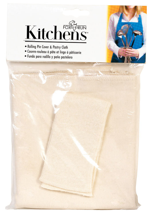 CLOTH PASTRY+ROLLING PIN