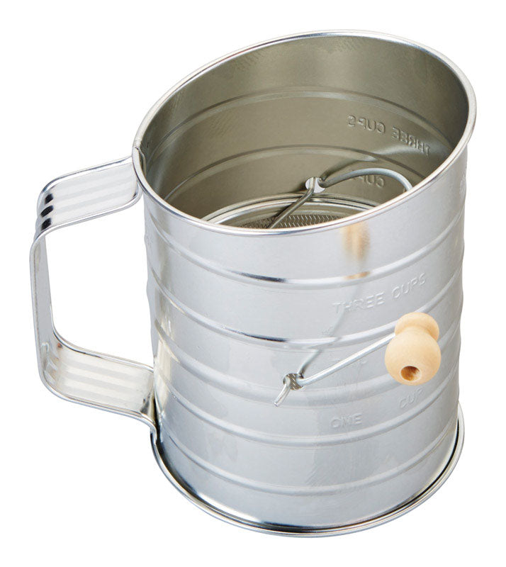 SIFTER W/CRANK TIN 3CP