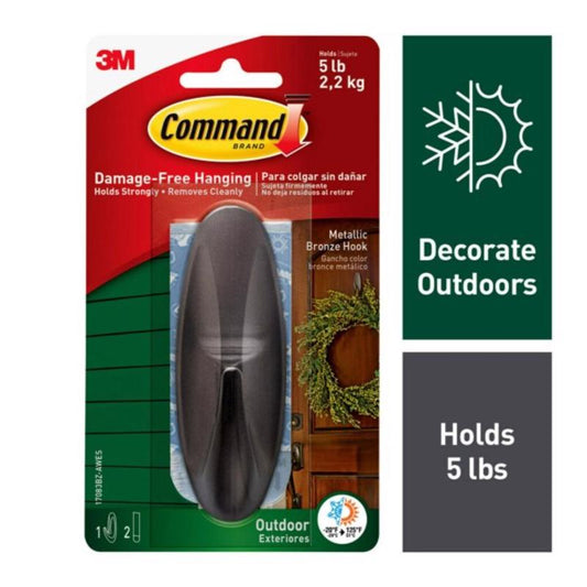 OUTDOOR HOOK BRONZE
