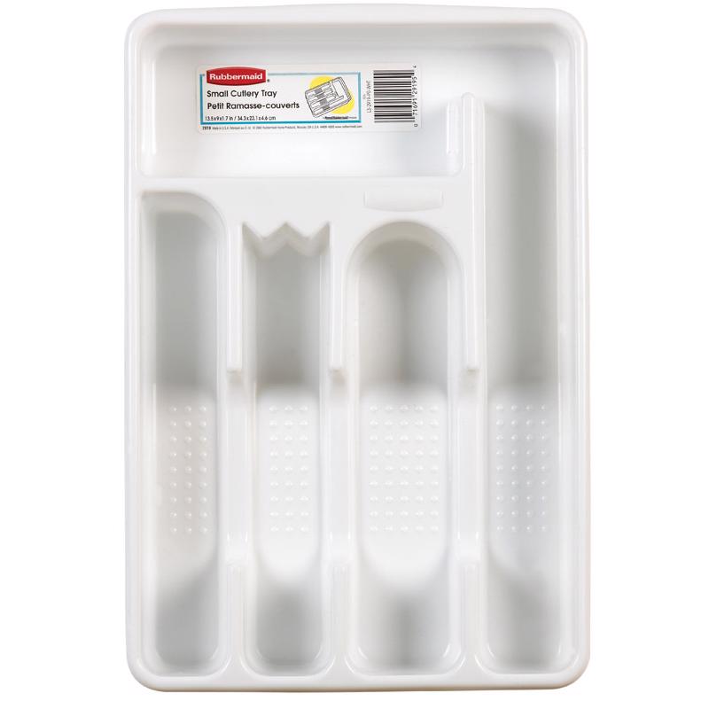 TRAY CUTLY 5 COMP WHITE