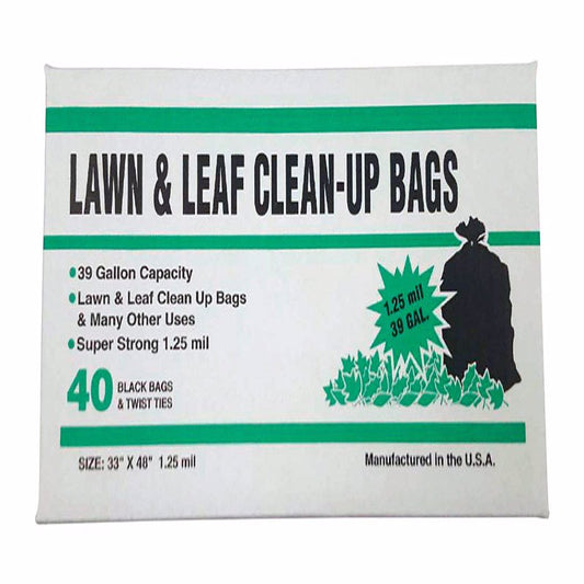 LAWN&LEAF BAG 39G 40PK