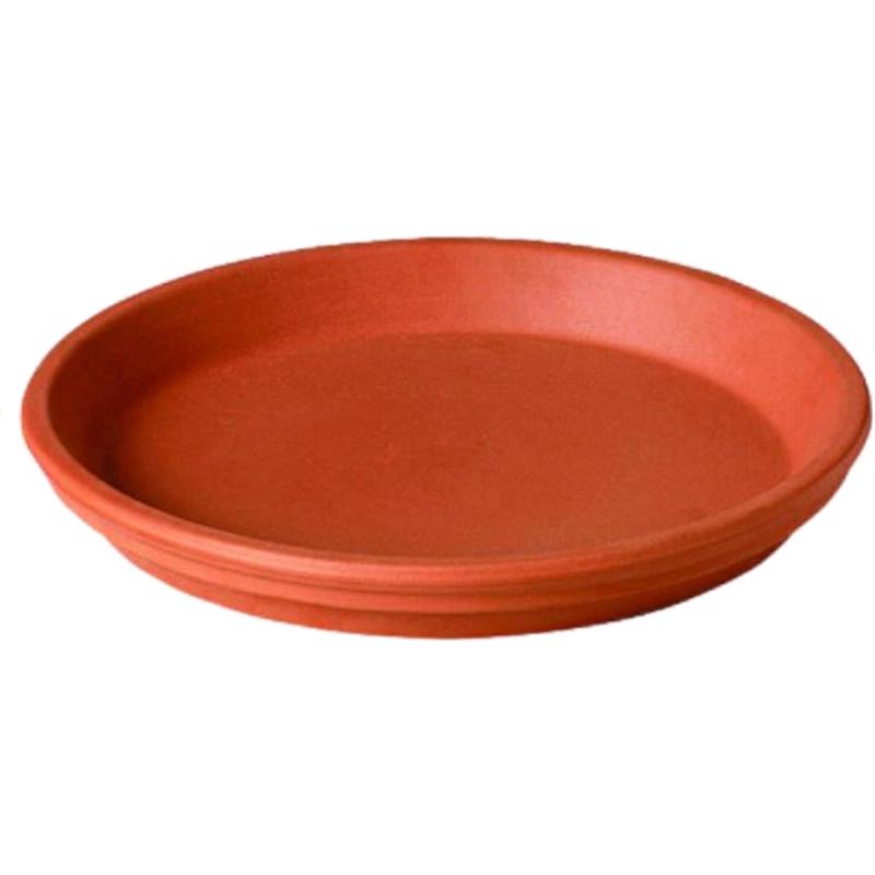 RED CLAY SAUCER 9.1"