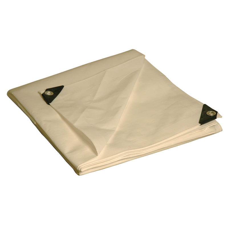 TARP WHIT POLY HD 10X12'