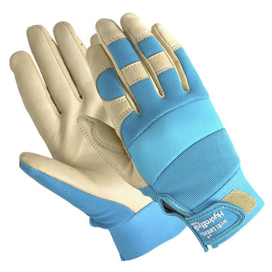 WORK GLVS WMN TEAL SM