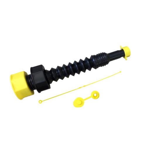 GAS CAN SPOUT PLST 9"L