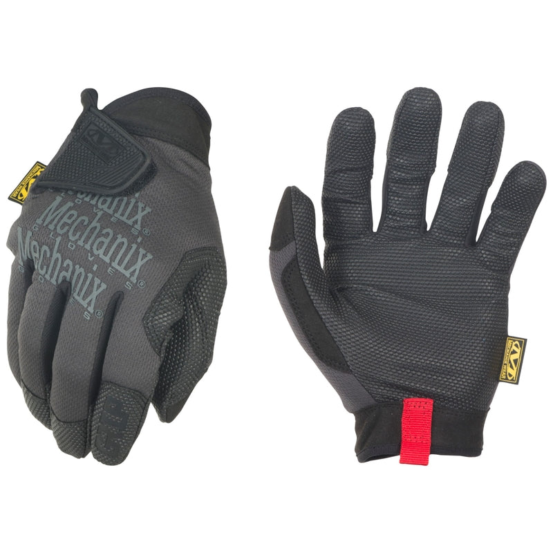 WRK GLOVS BLK/GRY MENS M