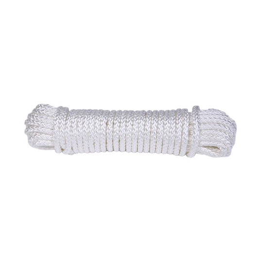 ROPE NYLON WHT #10 50'