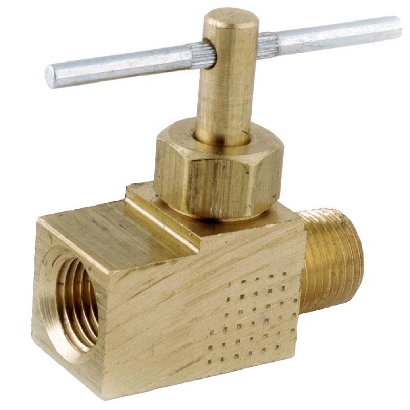NEEDLE VLV 1/8X1/8 BRS