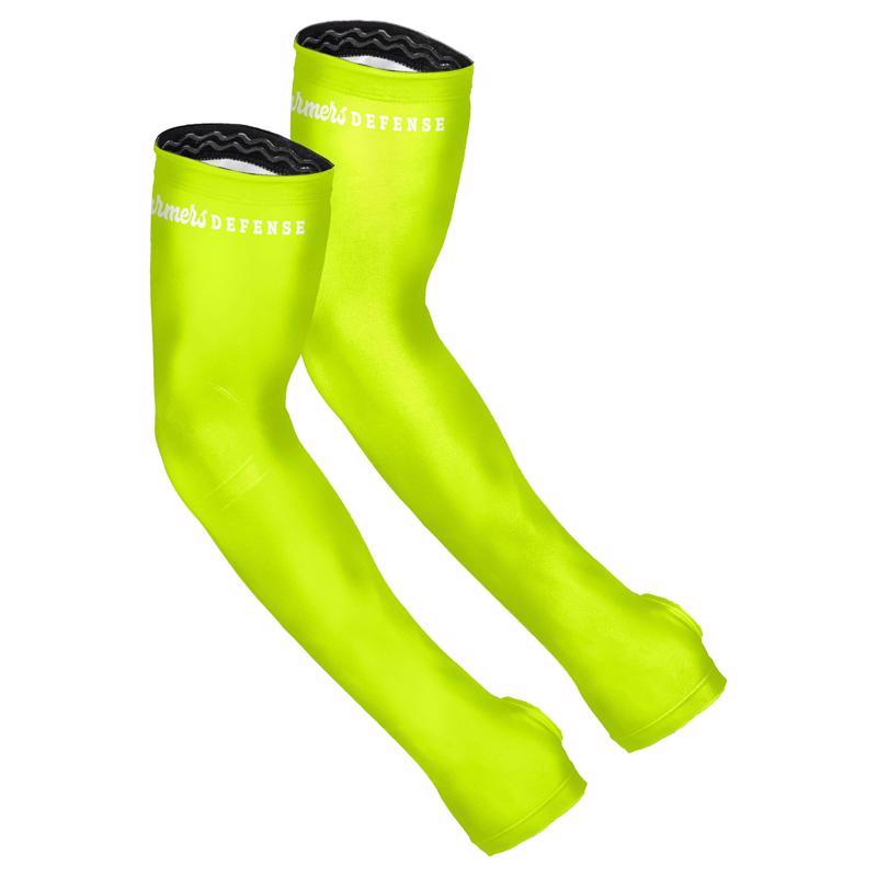 Farmers Defense L/XL Polyester/Spandex High-Vis Yellow Protection Sleeves