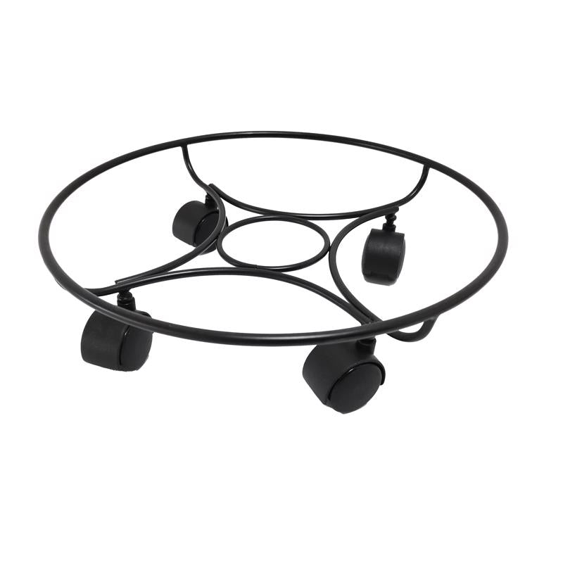 PLANTER CADDIE BLK 13"