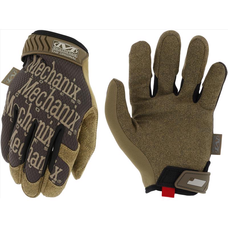 WRK GLOVE SYN/TPR BRN XL