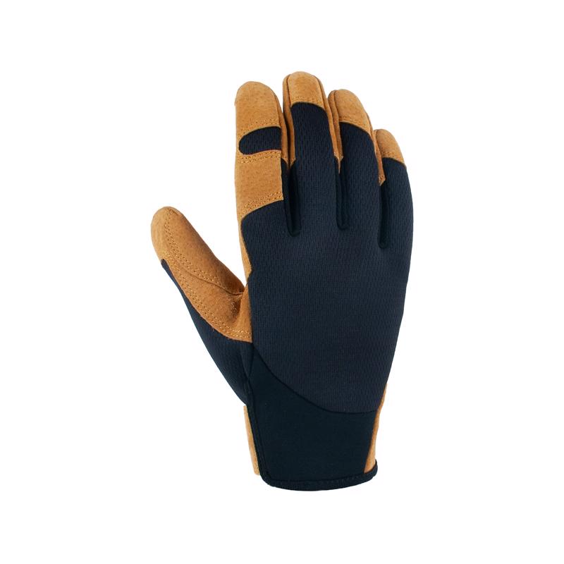 WRK GLV MEN LETHR PALM L