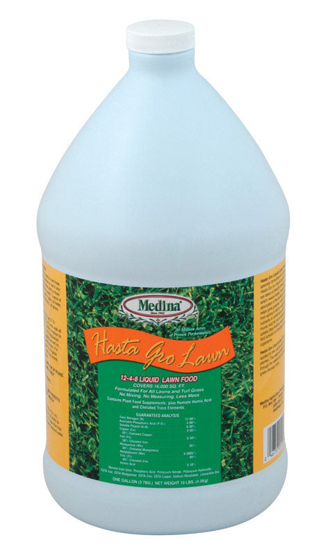 Medina Hasta Grow Lawn All-Purpose Lawn Food For All Grasses 16000 sq ft