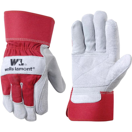 WORK GLOVES DBL PALM L