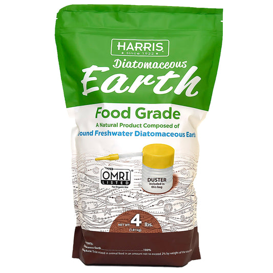 Harris Food Grade Diatomaceous Earth For All Animals 4 lb. cap.