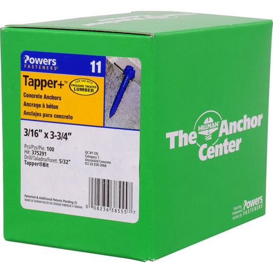 CNCR SCRW ANCHR 3-3/4"