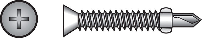 SHT MTL SCRWS FLT 2-3/4"