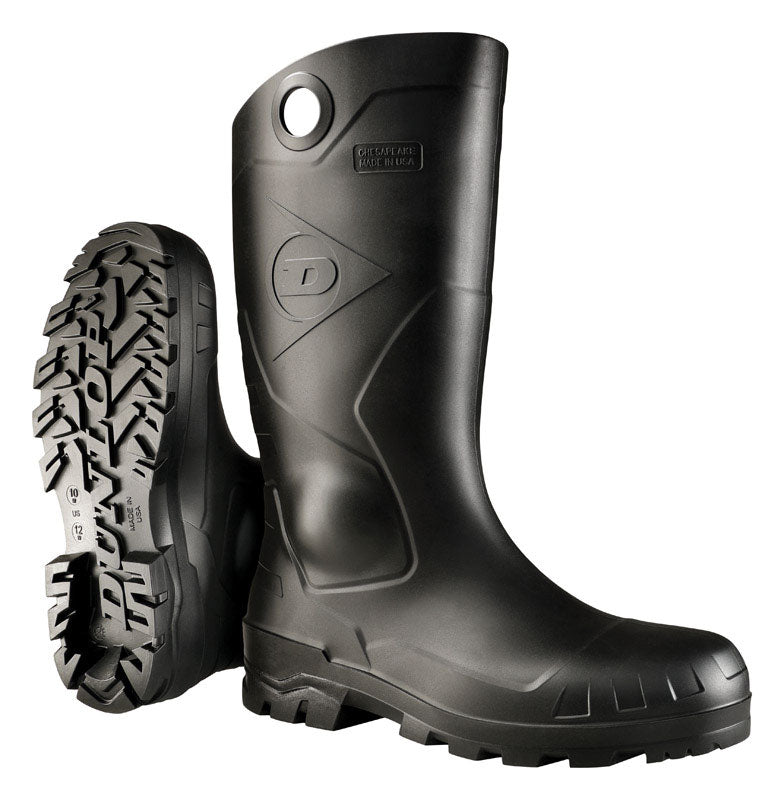 Dunlop Chesapeake Waterproof Boots 11 US Black 1 pair Waterproof