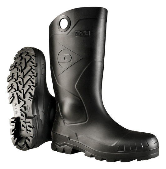 Dunlop Chesapeake Waterproof Boots 11 US Black 1 pair Waterproof
