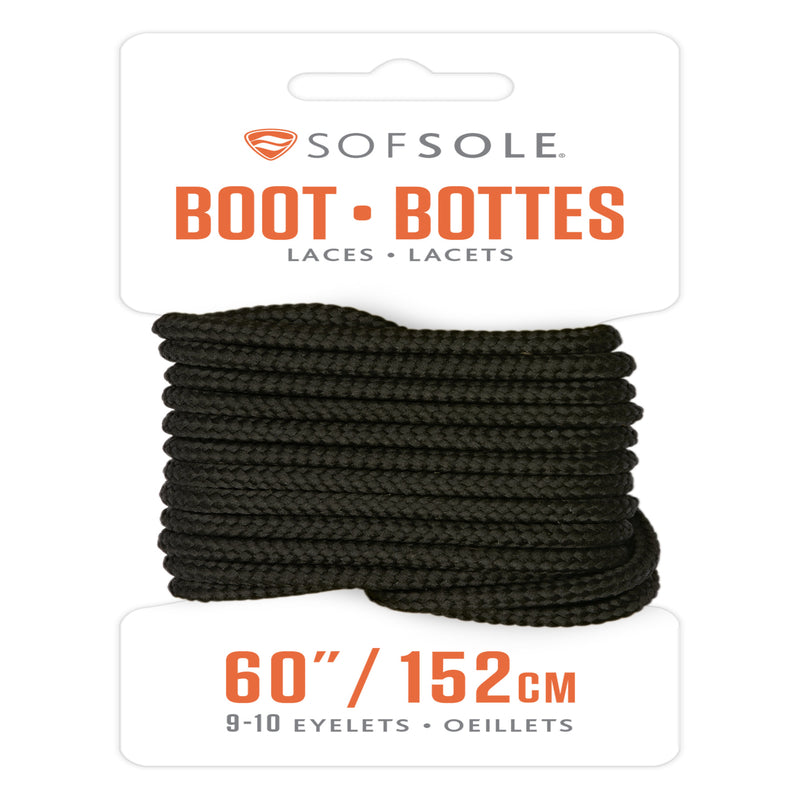BLACK BOOT LACE 60"