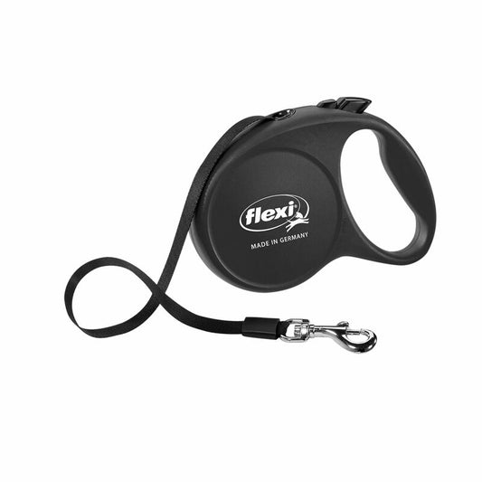 LEASH RETR 16' BLK LG