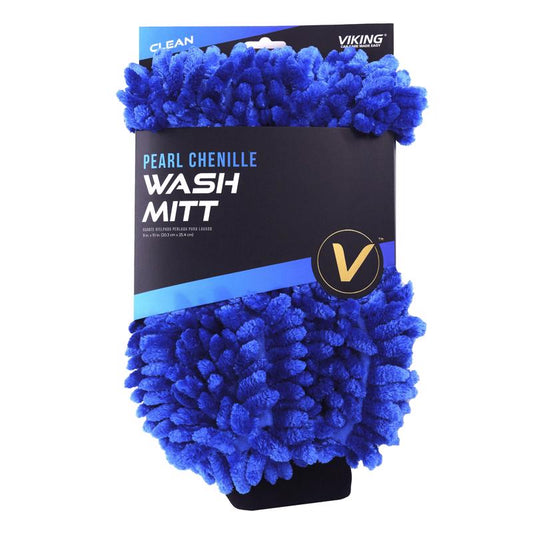 WASH MITT CHNILLE PRPL