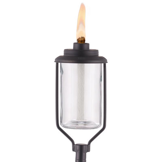 OUTDR TORCH GLAS/MTL