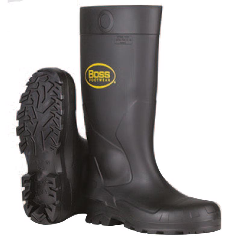 BOOTS UNI PVC BLK 10US