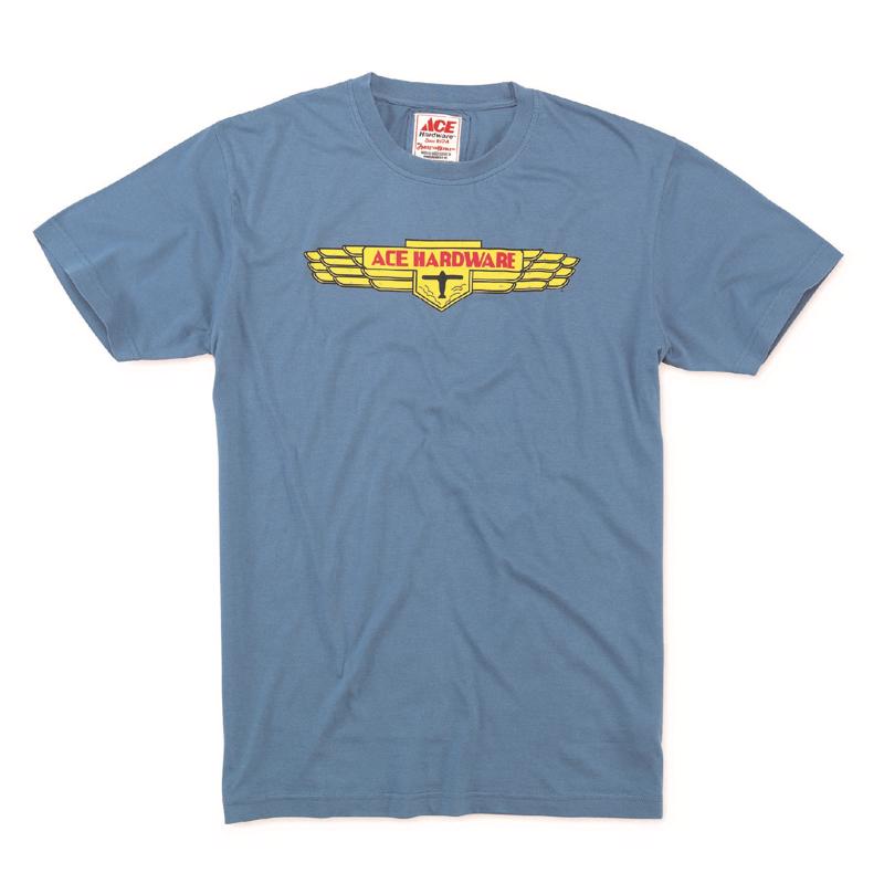 TSHRT SS CPT BLU L