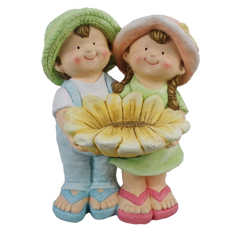 STATUARY RESN/STN MC 14"